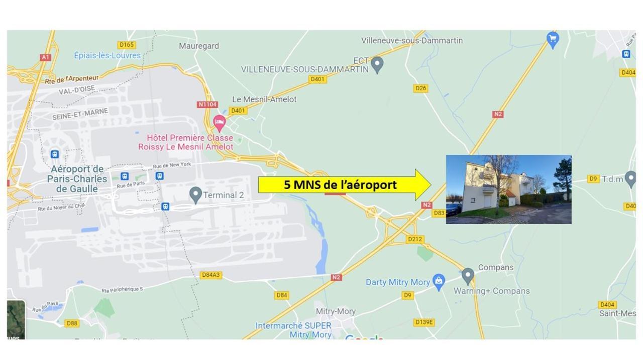 Le Stop N'Go Cdg - Airport - Asterix - Paris Thieux  Buitenkant foto